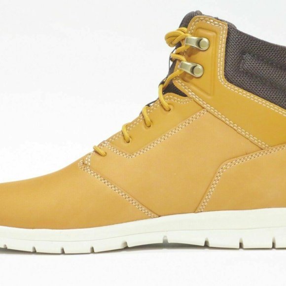 Timberland Men's Graydon Mid Lightweight Sneaker Chukka Boot Shoe Wheat A1OEA - Picture 4 of 8